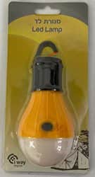 מנורת LED על סוללות צבע צהוב