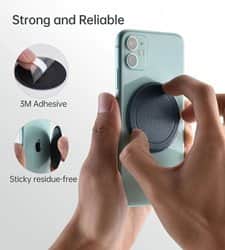 מדבקה מגנטית להצמדת מכשיר לטעינה אלחוטית